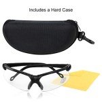 Anti-Fog Shooting Glasses with Case for Men