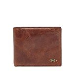 Fossil Men's Ryan Dark Brown RFID Bifold Wallet
