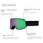 Smith IO Glade Green/Black Photochromic Ski Goggles