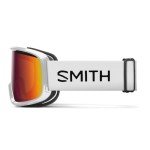 Smith Frontier Goggles with Replaceable Lens – White/Red
