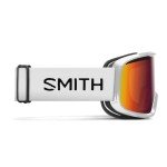Smith Frontier Goggles with Replaceable Lens – White/Red