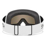 Smith Frontier Goggles with Replaceable Lens – White/Red