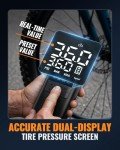 Portable Tire Inflator with Digital Pressure Gauge