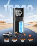Portable Tire Inflator with Digital Pressure Gauge