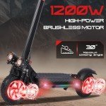 Foldable Electric Scooter for Adults - 37 Mile Range