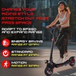 Foldable Electric Scooter for Adults - 37 Mile Range
