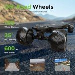 Isinwheel Off Road Electric Skateboard with Remote