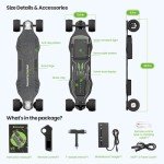 Isinwheel Off Road Electric Skateboard with Remote