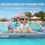 AWSUM Inflatable Floating Dock
