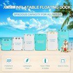 AWSUM Inflatable Floating Dock