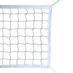 Heavy-Duty Outdoor Volleyball Net with Steel Cable