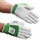 Owen Premium Leather Handball Gloves - Green, Large