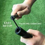 Portable 3x2m Handball Goal with Weighted Base