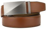 CHAOREN Men’s Leather Ratchet Belt - Adjustable Style