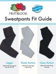 Fruit Of The Loom Men's Soft Fleece Sweatpants - Black