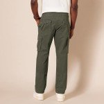 Men's Stretch Cargo Pants - Olive, Big & Tall