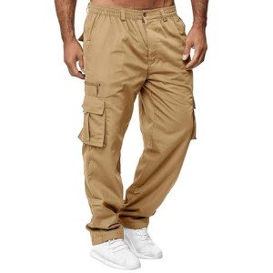 Men's Casual Cargo Joggers with Multi Pockets