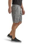 Wrangler Men's Classic Cargo Stretch Shorts - Gunmetal