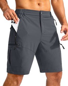 Men's Lightweight Cargo Shorts with 5 Pockets