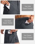 Men's Lightweight Cargo Shorts with 5 Pockets