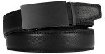 CHAOREN Men's Leather Micro-Adjustable Dress Belt