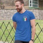 Italian Badge Men's T-Shirt - Perfect for Soccer Fans