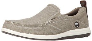 Margaritaville Men's Khaki Marina Canvas Boat Shoes