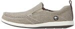 Margaritaville Men's Khaki Marina Canvas Boat Shoes