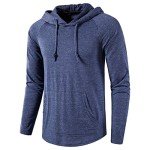SIR7 Men's Lightweight Long Sleeve Gym Hoodie