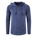 SIR7 Men's Lightweight Long Sleeve Gym Hoodie