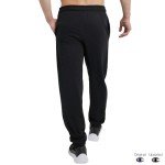 Champion Men's Black Cotton Casual Pants - XL