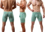 NEIKU Men's Seamless Breathable Underwear Trunk 4 Pack