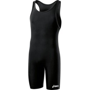 ASICS Men's Black Singlet - Large Size
