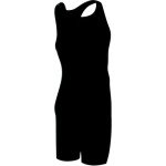 ASICS Men's Black Singlet - Large Size