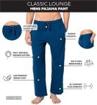 Andrew Scott Men's 6 Pack Cotton Pajama Pants