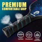 DULCE DOM USAPA Pickleball Paddle Set with Balls
