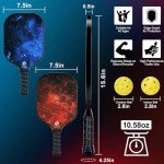 DULCE DOM USAPA Pickleball Paddle Set with Balls