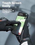 KEMIMOTO Touchscreen Motorcycle Gloves for Men