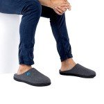 RockDove Men's Two-Tone Memory Foam Slippers