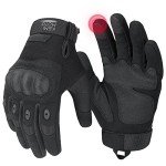 KEMIMOTO Men's Tactical Touchscreen Motorcycle Gloves