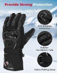 KEMIMOTO Winter Touchscreen Motorcycle Riding Gloves