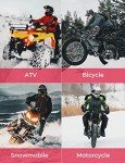 KEMIMOTO Winter Touchscreen Motorcycle Riding Gloves