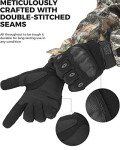KEMIMOTO Men's Tactical Touchscreen Motorcycle Gloves