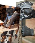 KEMIMOTO Men's Fingerless Tactical Gloves for Outdoors
