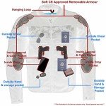 Men’s Black Padded Motorcycle Jacket with Skull Design