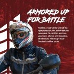 Men's Mesh Motorcycle Jacket - Breathable Biker Gear