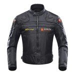 Men's Windproof Motorcycle Riding Jacket with Armor