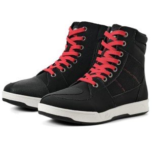Men's Breathable Motorcycle Riding Boots - Black