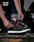 Men's Breathable Motorcycle Riding Boots - Black