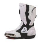 Zeozoom Unisex Motorcycle Riding Leather Boots